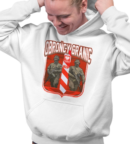 BLUZA Z KAPTUREM PATRIOTYCZNI OBROŃCY GRANIC